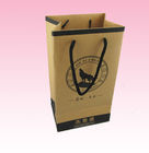custom big small brown paper bags bulk printing manufacturer with design