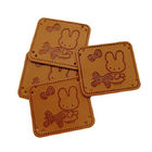 custom real leather jacket patches leather gift tags leather tags for knitting